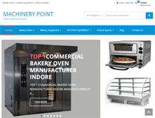 Tablet Screenshot of machinerypoint.com